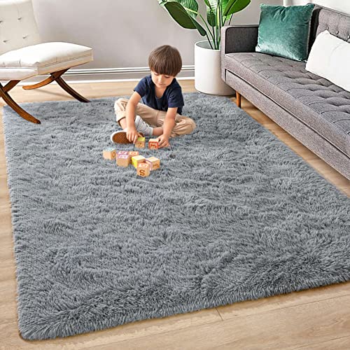 Super Soft Fluffy Shaggy Rugs for Living Room Bedroom