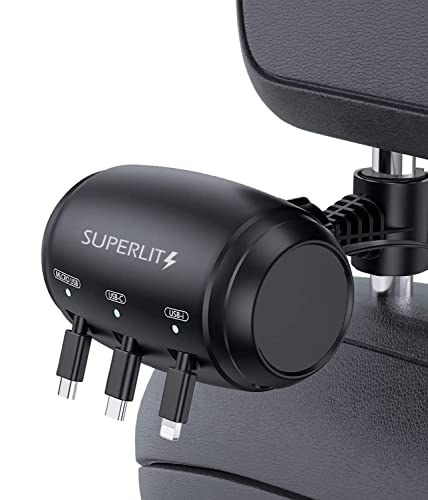 Superlit 3-in-1 Car Charging Station for Ride Share Customers