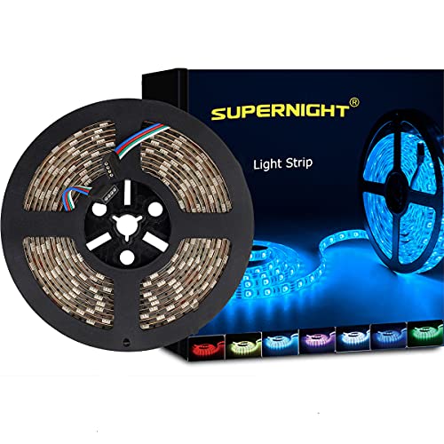 SUPERNIGHT 16.4ft RGB LED Strip Lights