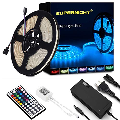 SUPERNIGHT LED Strip Lights - RGB Color Changing Kit