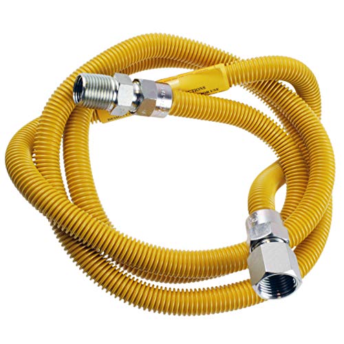 Supplying Demand 6 Feet Clothes Dryer Gas Connector