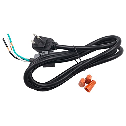 Supplying Demand 69012 WX09X70910 Dishwasher 64 Inch 3 Wire Angled Electrical Power Cord Replacement Kit