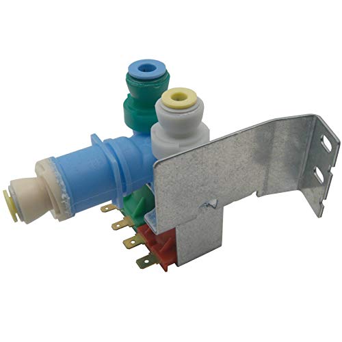 Side-By-Side Refrigerator Dual Water Inlet Valve Assembly Replacement