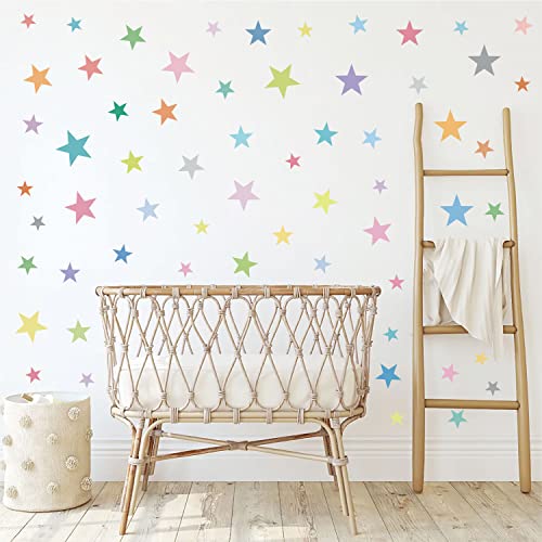 Supzone Colorful Star Wall Stickers