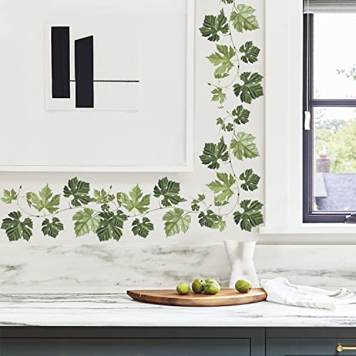 Supzone Green Vine Wall Decal