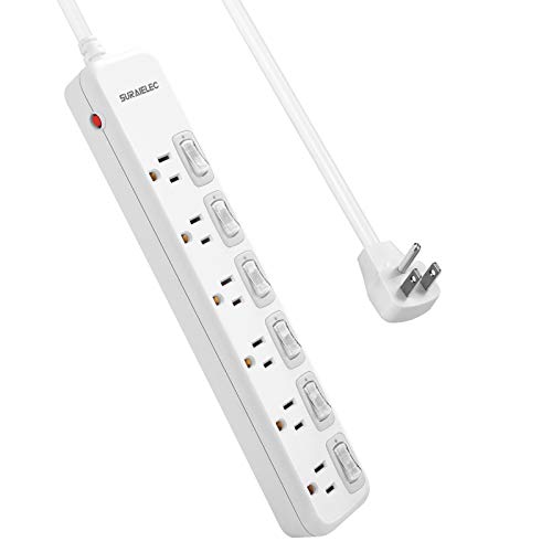 Suraielec Power Strip with Individual Switches