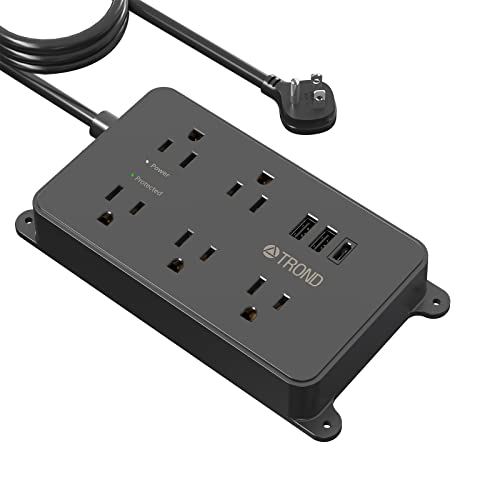 Surge Protector Power Strip with USB