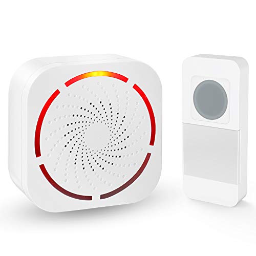 SURNICE Wireless Doorbell Kit - Long Range, Customizable Melodies
