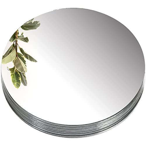 Ornamental round mirror centerpiece in Décor Enhancing Styles