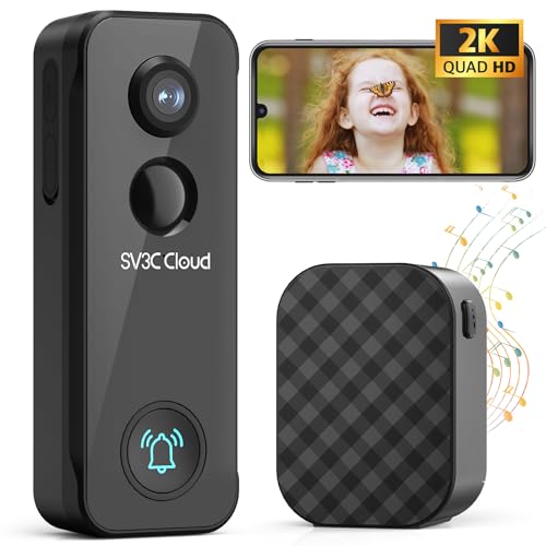 SV3C Video Doorbell Camera Wireless with Chime