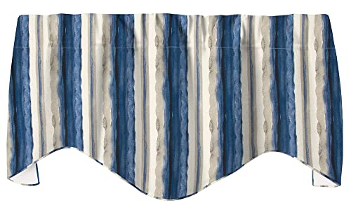 Swag Curtains: Beach Theme Valance Curtains for Windows