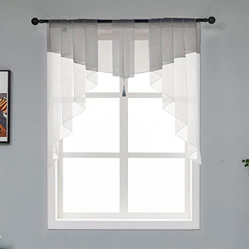 Swag Valance Curtains for Windows