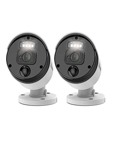 Swann 2 Pack Add-On NVR Master Series Bullet Security Camera