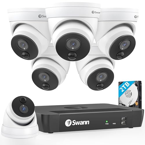 Swann Security Camera System with 2TB HDD