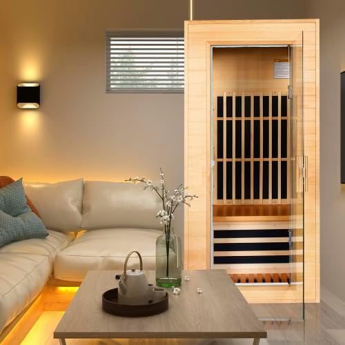 Sweat Dry Sauna | 6 Infrared Heaters