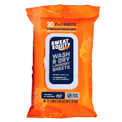 Sweat Equity All in One Wash & Dryer Sheet