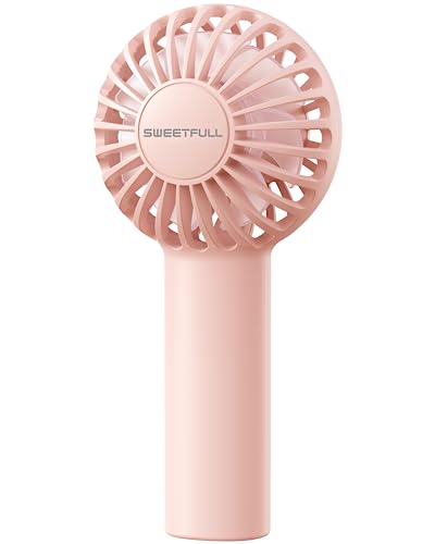 SWEETFULL Rechargeable Mini Handheld Fan for Travel and Makeup