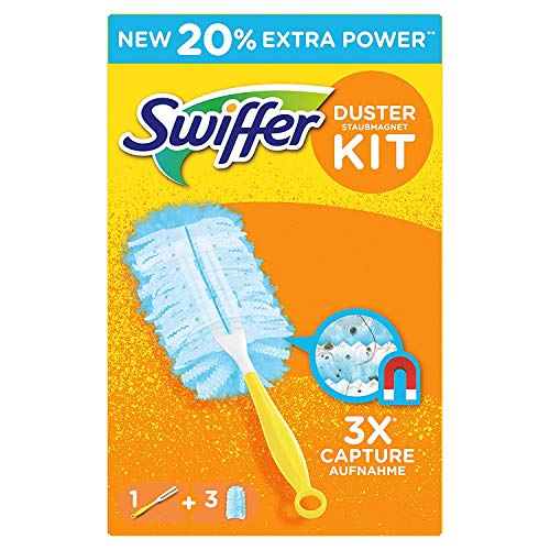 Swiffer Microfibre Dust Cleaner Set with 3 Replacement Pads