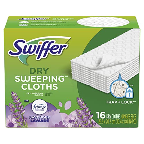 Swiffer Sweeper Dry Sweeping Cloths - Efficient and Refreshing Floor Cleaning Solution