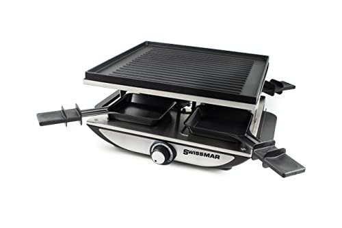 Swissmar 4-Person Stainless Steel Raclette