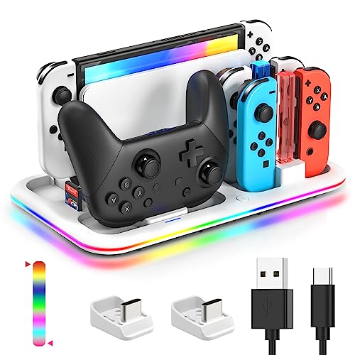 Switch Controller Charger with Led Light