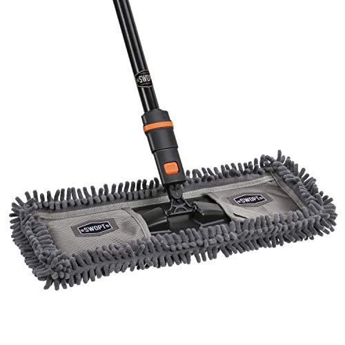 SWOPT 18” Microfiber Dust Mop Combo