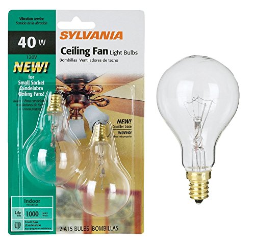 Syl Celing Fan Bulb 40w 2ct