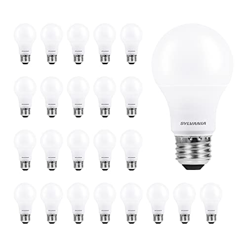 SYLVANIA ECO LED A19 Light Bulb, Non-Dimmable, Frosted
