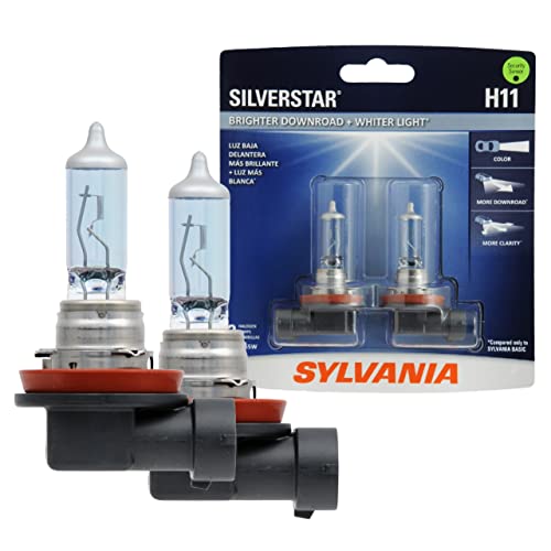 H11 SilverStar High Performance Headlight Bulb, 2 Pack