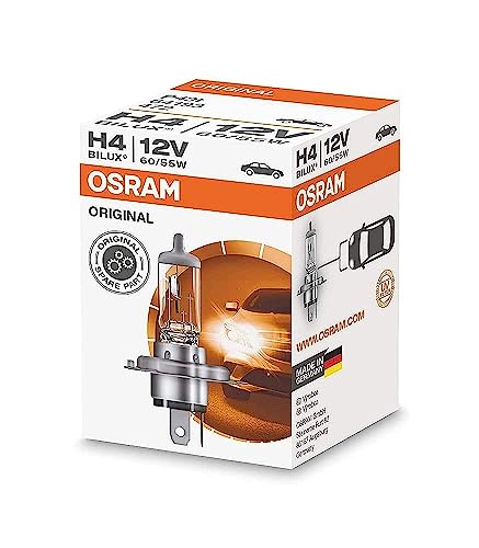 Sylvania - H4 Basic - High Performance Halogen Bulb, 31423 (1 Pack)