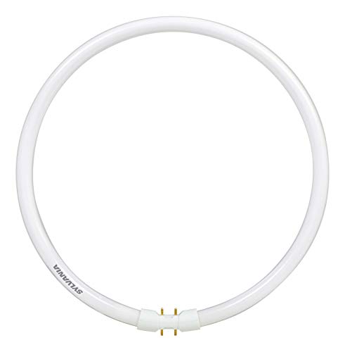 SYLVANIA T5 Circline Fluorescent Tube Light Bulb, 40W, Soft White Color Temperature, 1 pack