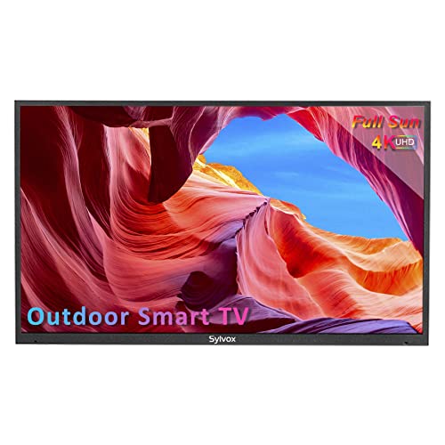 SYLVOX 75 inch Full Sun LED Outdoor TV