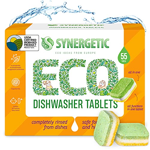 Synergetic Natural Dishwasher Detergent Tablets