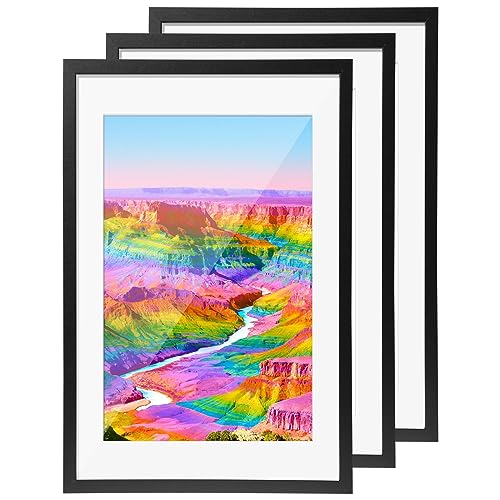 SYNTRIFIC 24X36 Picture Frames Set of 3