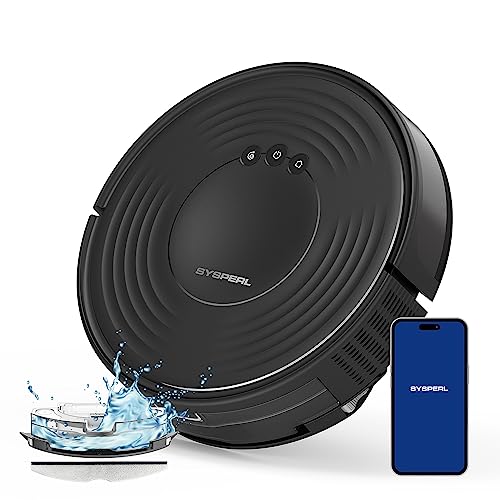 SYSPERL Robotic Vacuums, 3200Pa Robot Vacuum Cleaner