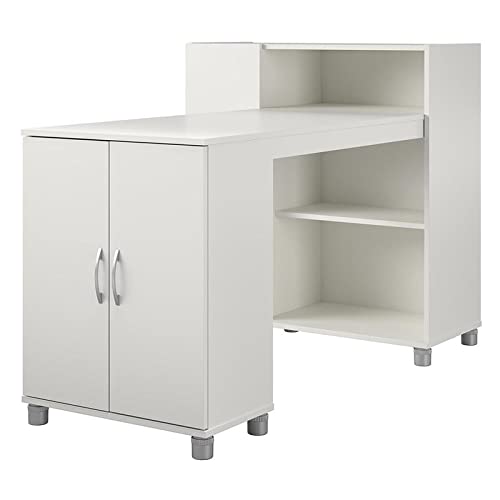 Systembuild Evolution Lory Hobby and Craft Desk with Storage Cabinet