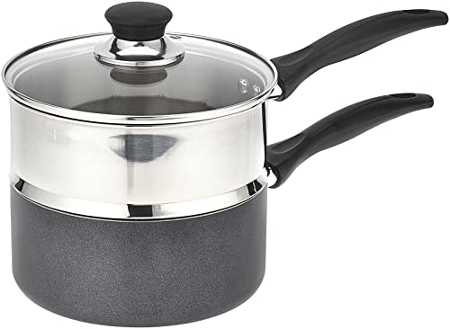 T-fal Stainless Steel Double Boiler Cookware, 3-Quart
