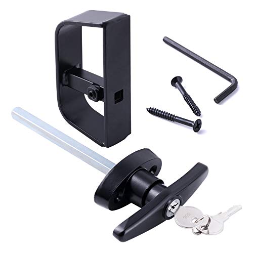 T-Handle Lock Set for Sheds, Barns, and Playhouses