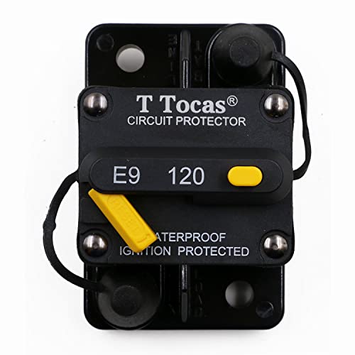 T Tocas Hi-Amp 120A Surface-Mount Circuit Breaker