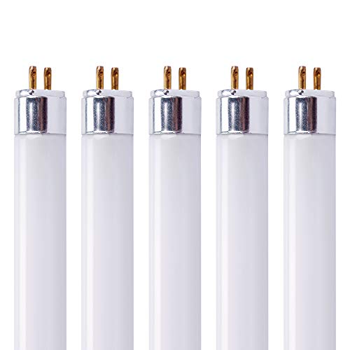 T5 HO Fluorescent Tube Light Bulb, 4FT 46IN 54W 6500K Cool White