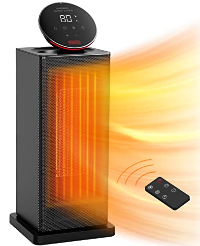 TABYIK 1500W Tower Heater with Remote and Timer