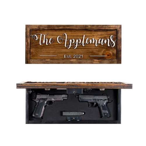 Tactical Traps Customizable Family Name Gun Storage