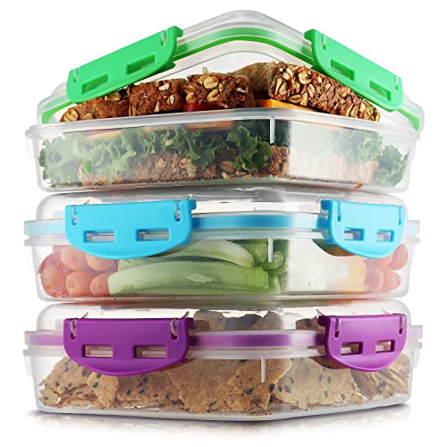 Tafura Sandwich Containers (3 Pack)
