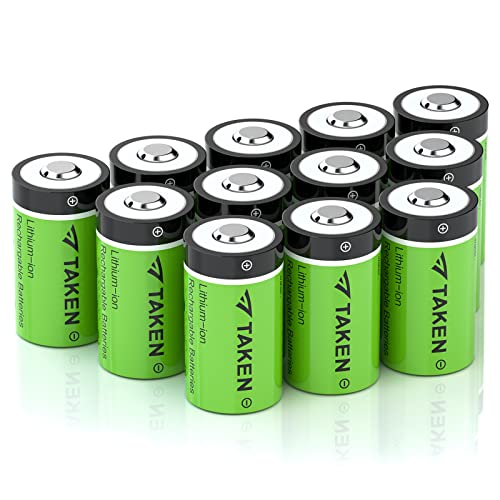 Feirsh CR123 3.7V Lithium Rechargeable Batteries and Battery Charger