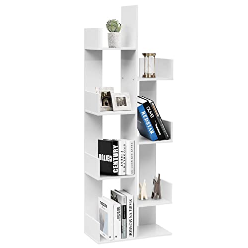 Tangkula 8 Shelf Bookshelf