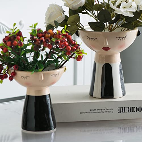 Tanvecle Face Vase Set