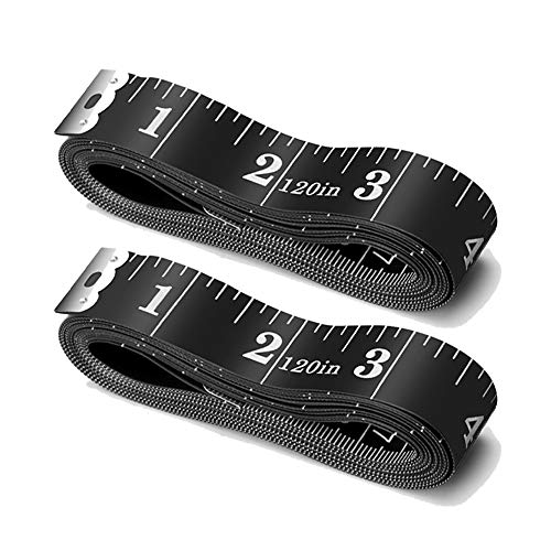 Soft Fabric Measuring Tape for Sewing and Crafting (2 Pack)" by BUSHIBU