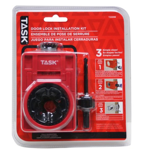 Task Door Lock Installation Kit