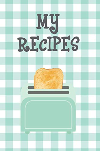 Teal Toaster Recipe Storage Book