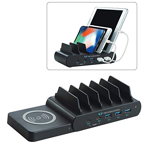 Techsmarter 6-Port Charging Station